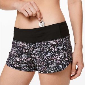 Speed Up Low-Rise Lined Short 2.5” in the color Floral Spritz Multi